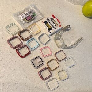 Assorted 44mm Apple Watch Face Cover Bundle